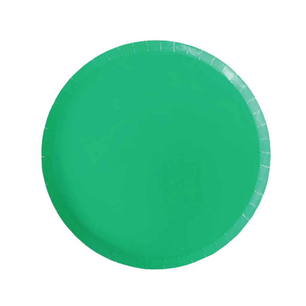 Kelly Green Dessert Plates 8ct