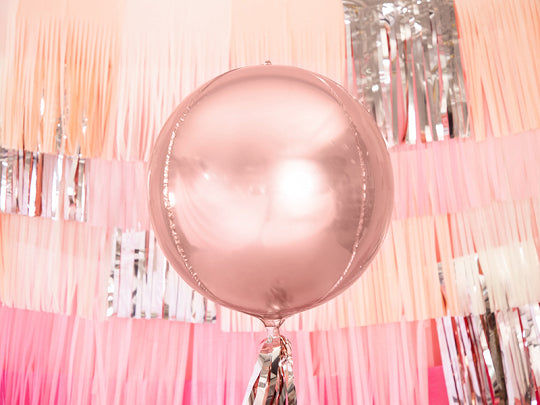 Rose Gold Orbz Foil Balloon 16in