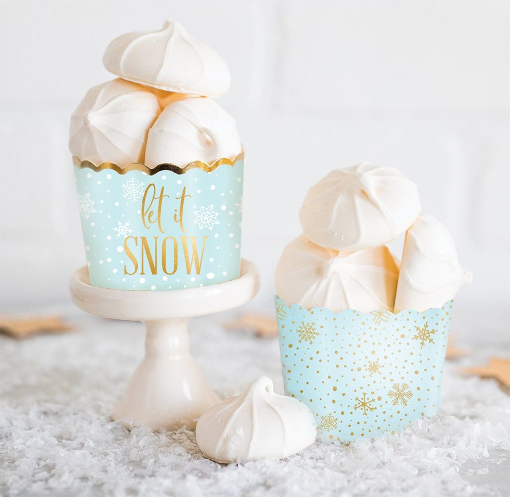 Let It Snow Baking Cups 50ct