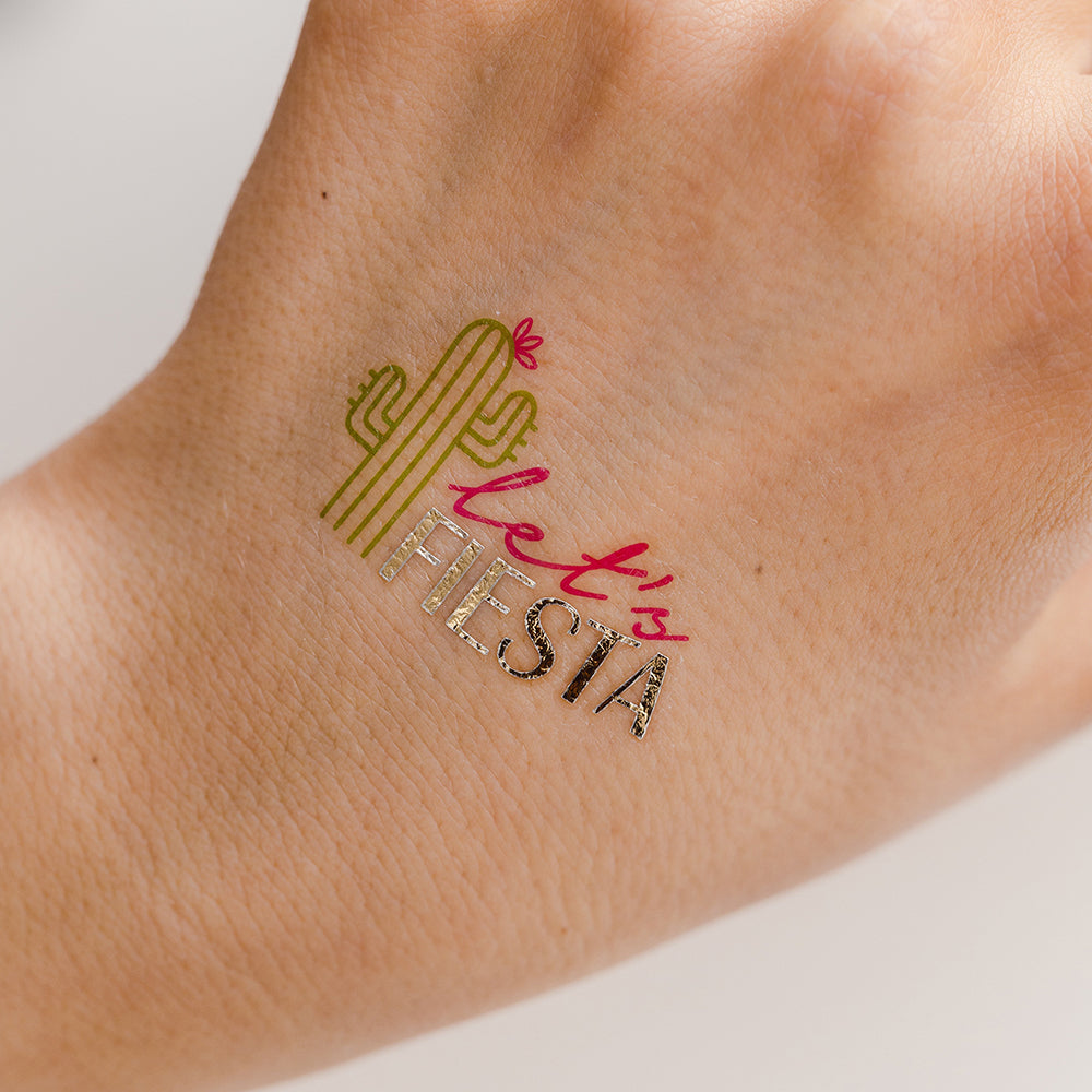 Final Fiesta Bachelorette Temporary Tattoos 10ct