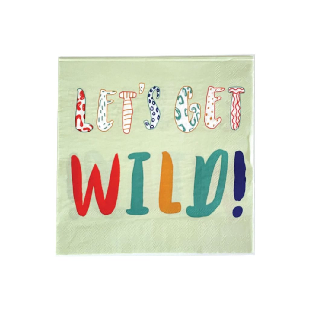 Let’s Get Wild Safari Lunch Napkins 16ct