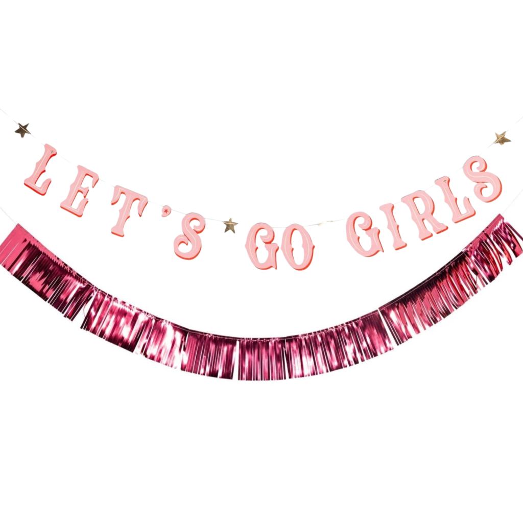 Let’s Go Girls Banner Set