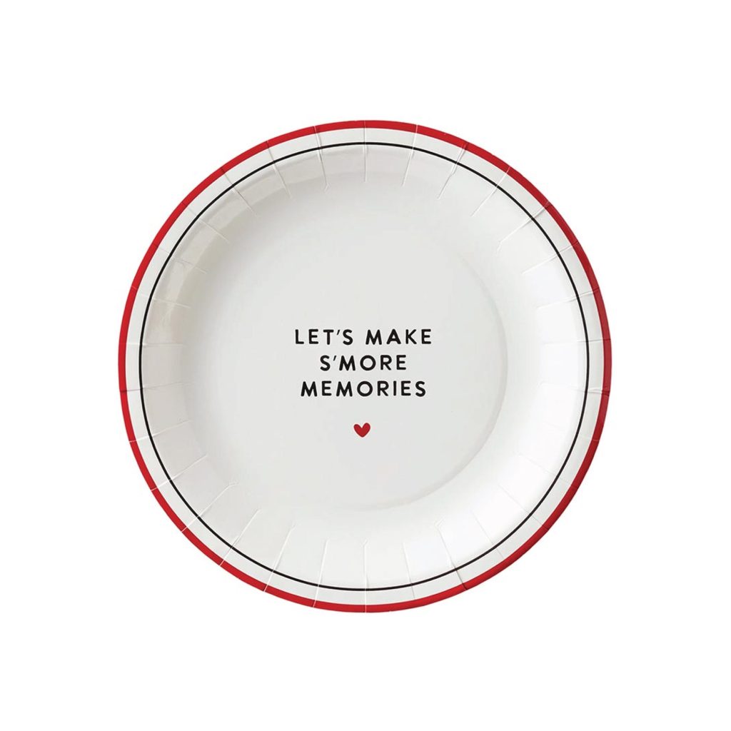 Let’s Make S’more Memories Dessert Plates 12ct