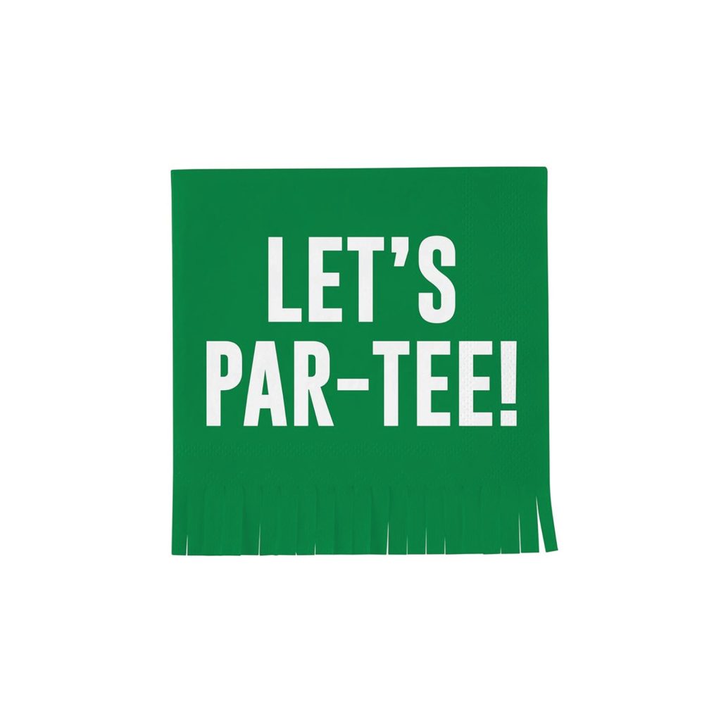 Let’s Par-Tee Fringe Dessert Napkins 20ct