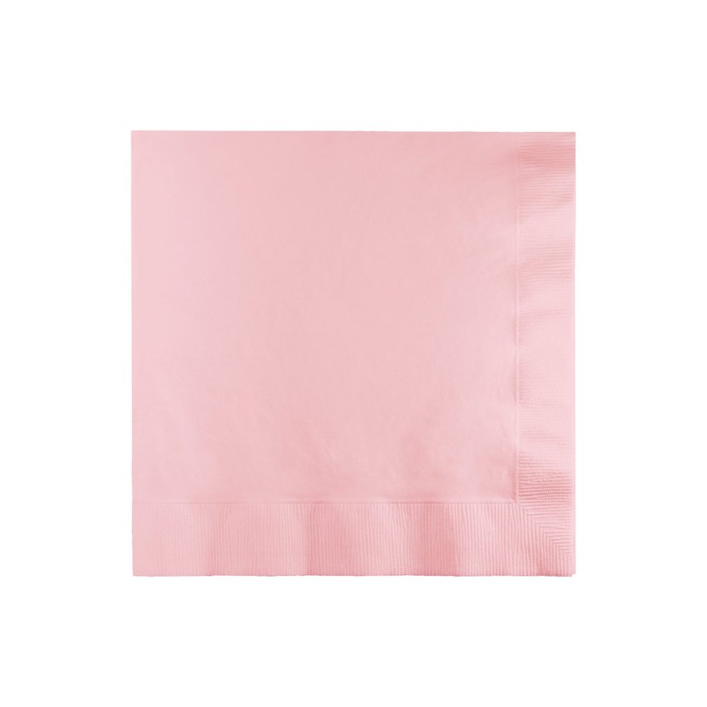 Light Pink Lunch Napkins 20ct