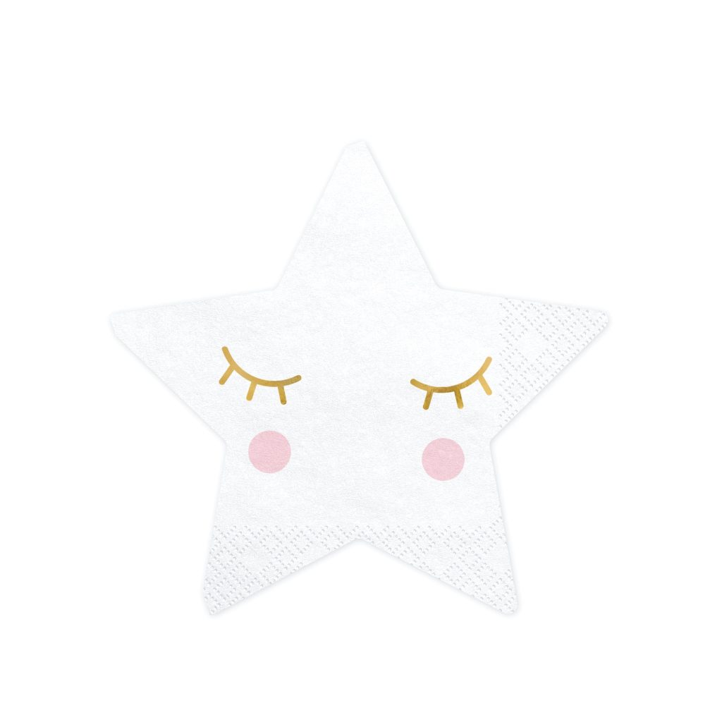 Little Star Dessert Napkins 20ct