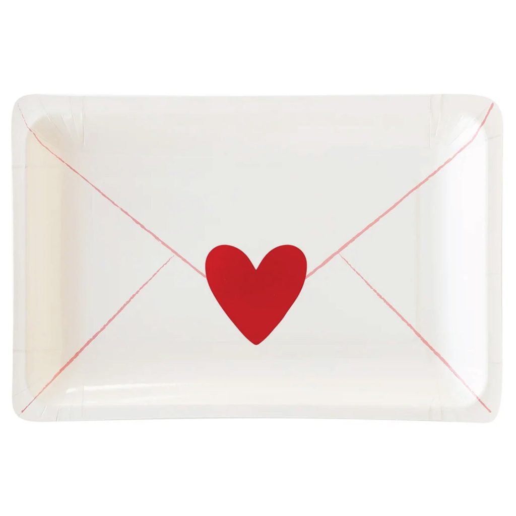 Love Letter Lunch Plates 8ct