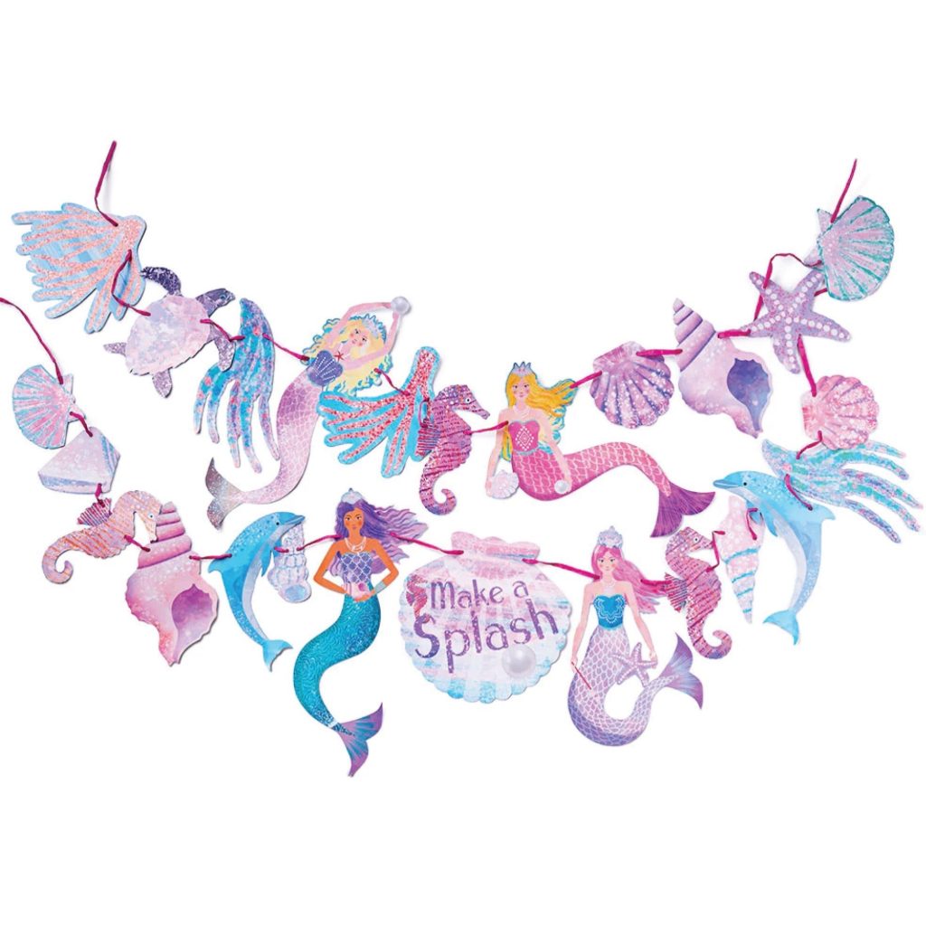 Make A Splash Mermaid Garlands 5ft