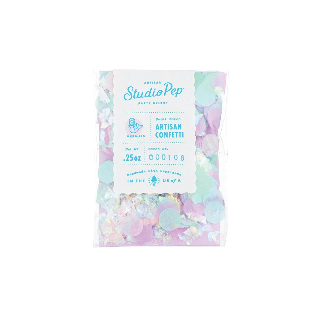 Mini Mermaid Confetti Pack 0.25oz