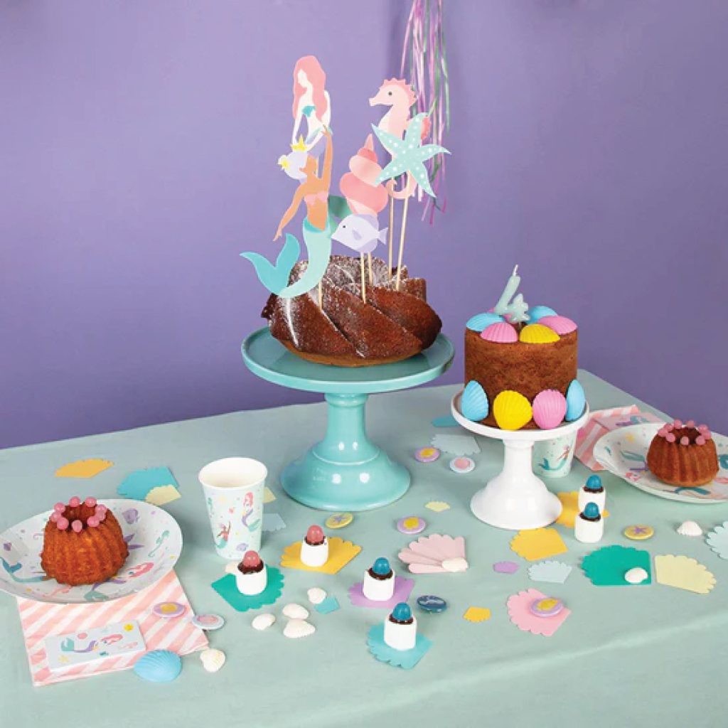 Magical Mermaid Cake Toppers 7ct