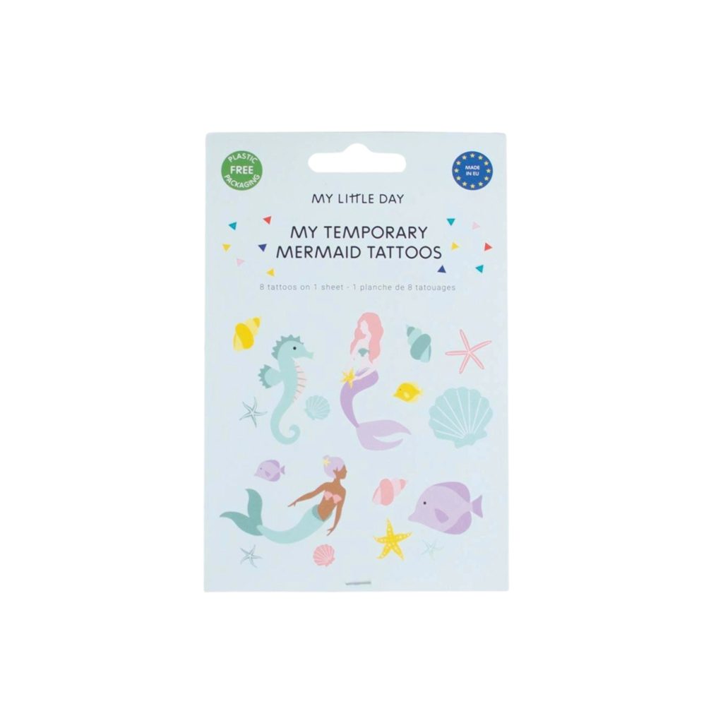 Magical Mermaid Temporary Tattoos 8ct