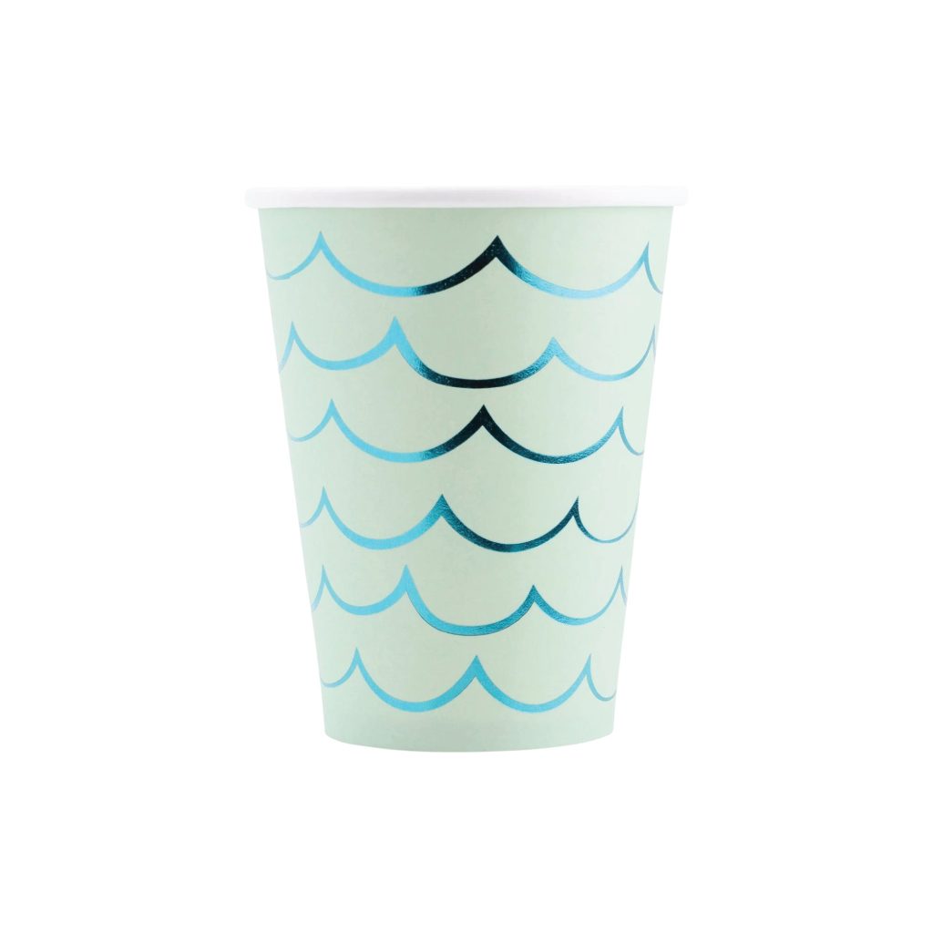 Mermaid Tail Paper Cups 8ct