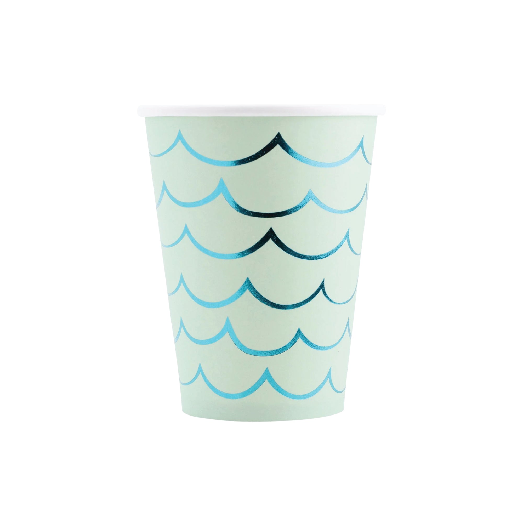 Mermaid Tail Paper Cups 8ct