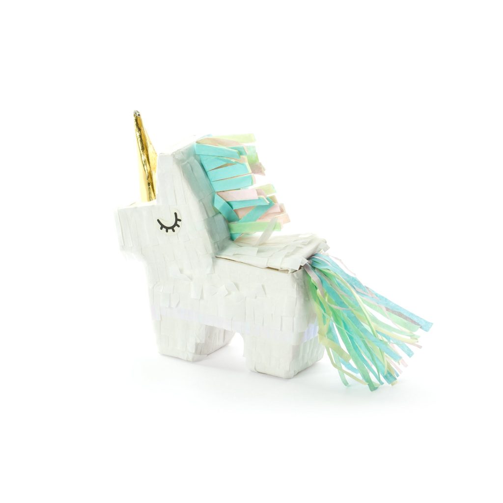 Mini Unicorn Piñata Party Favor