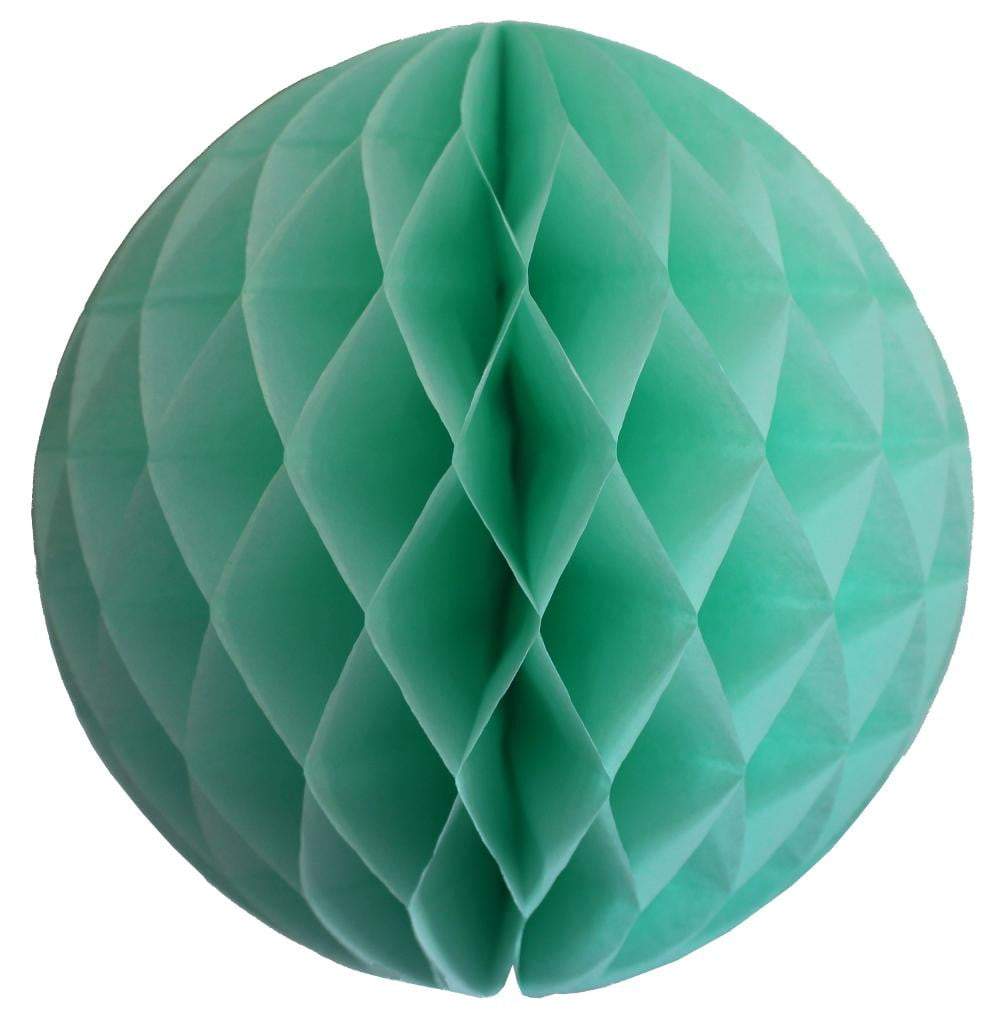 Mint Green Honeycomb Tissue Ball