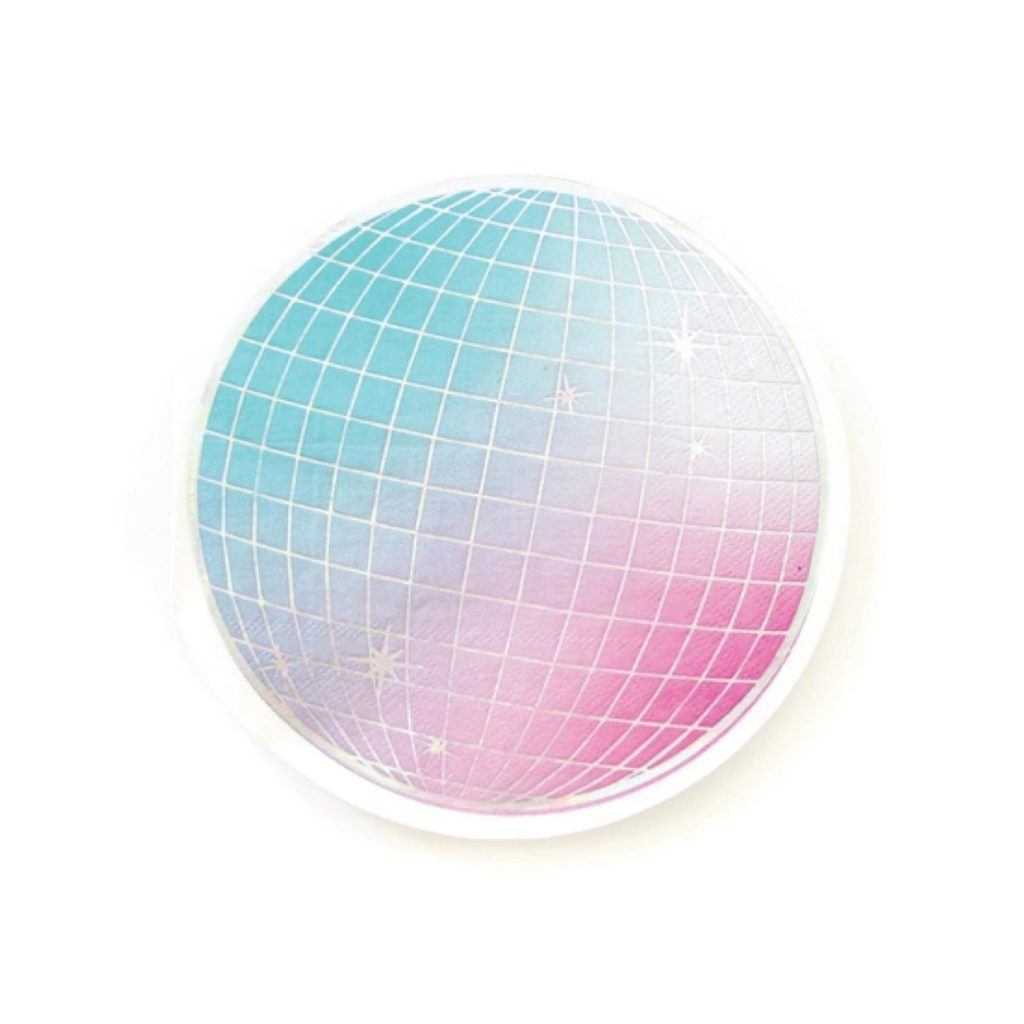 Ombre Disco Ball Lunch Napkins 20ct