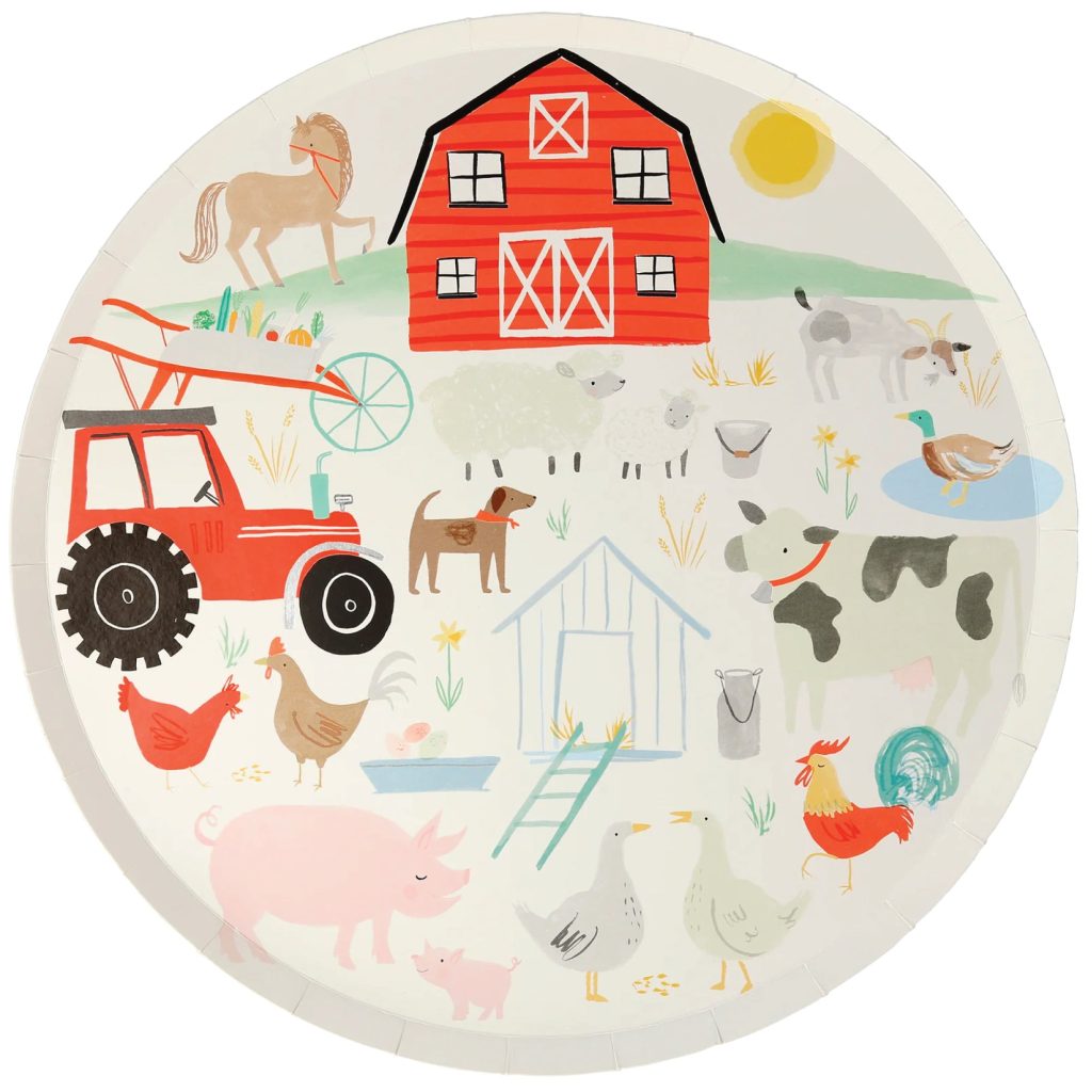 On The Farm Dinner Plates 8ct