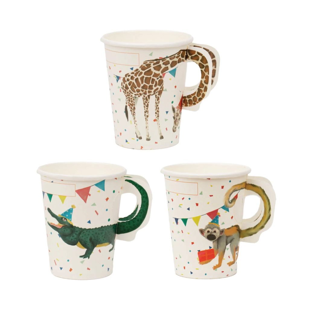 Party Safari Paper Cups 8ct