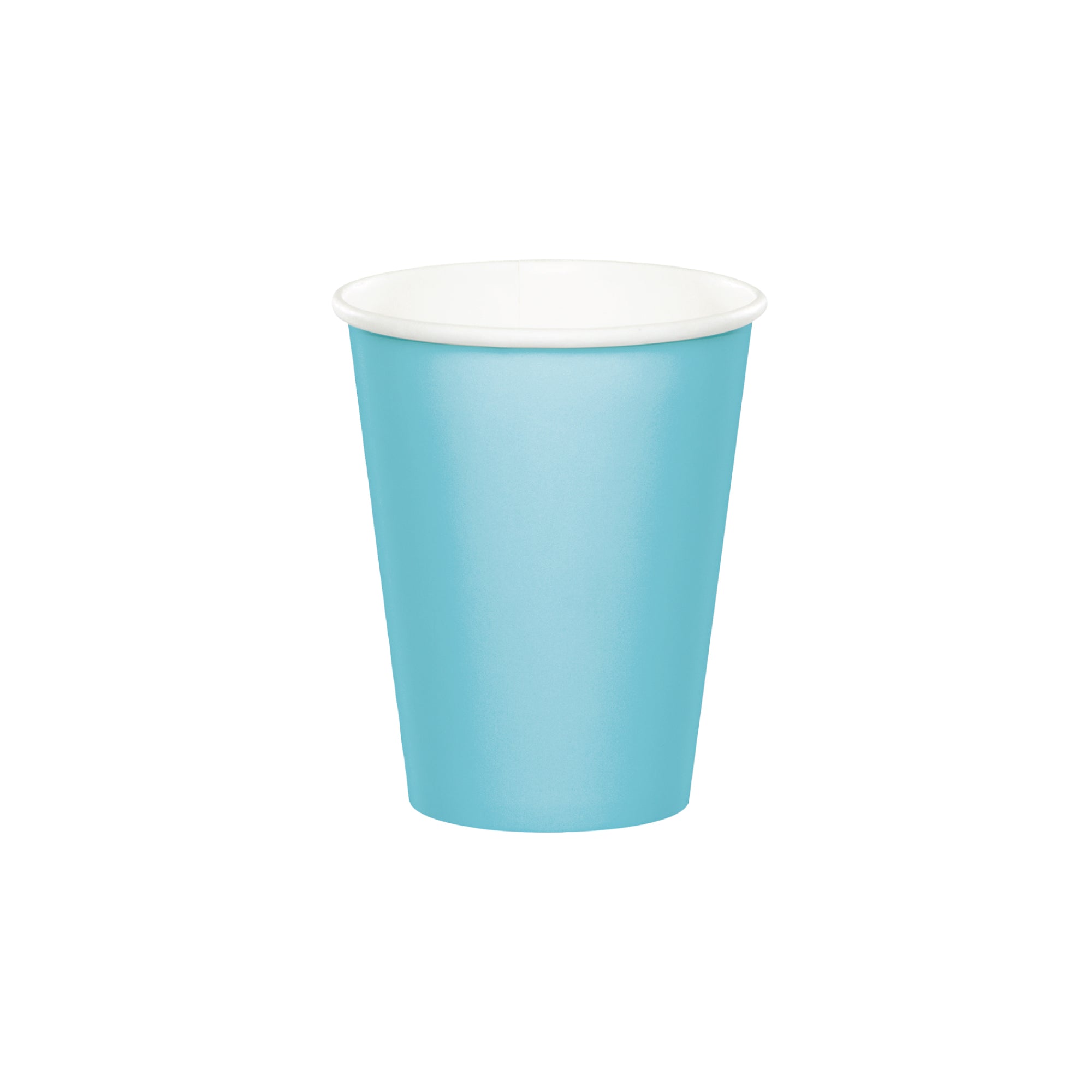 Pastel Light Blue Paper Cups 8ct