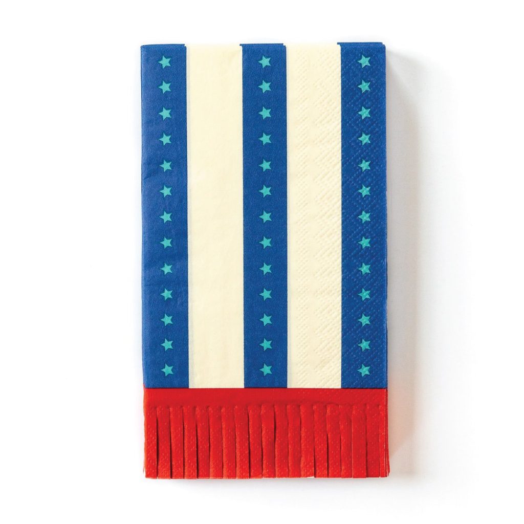 Patriotic Red, White & Blue Guest Towels