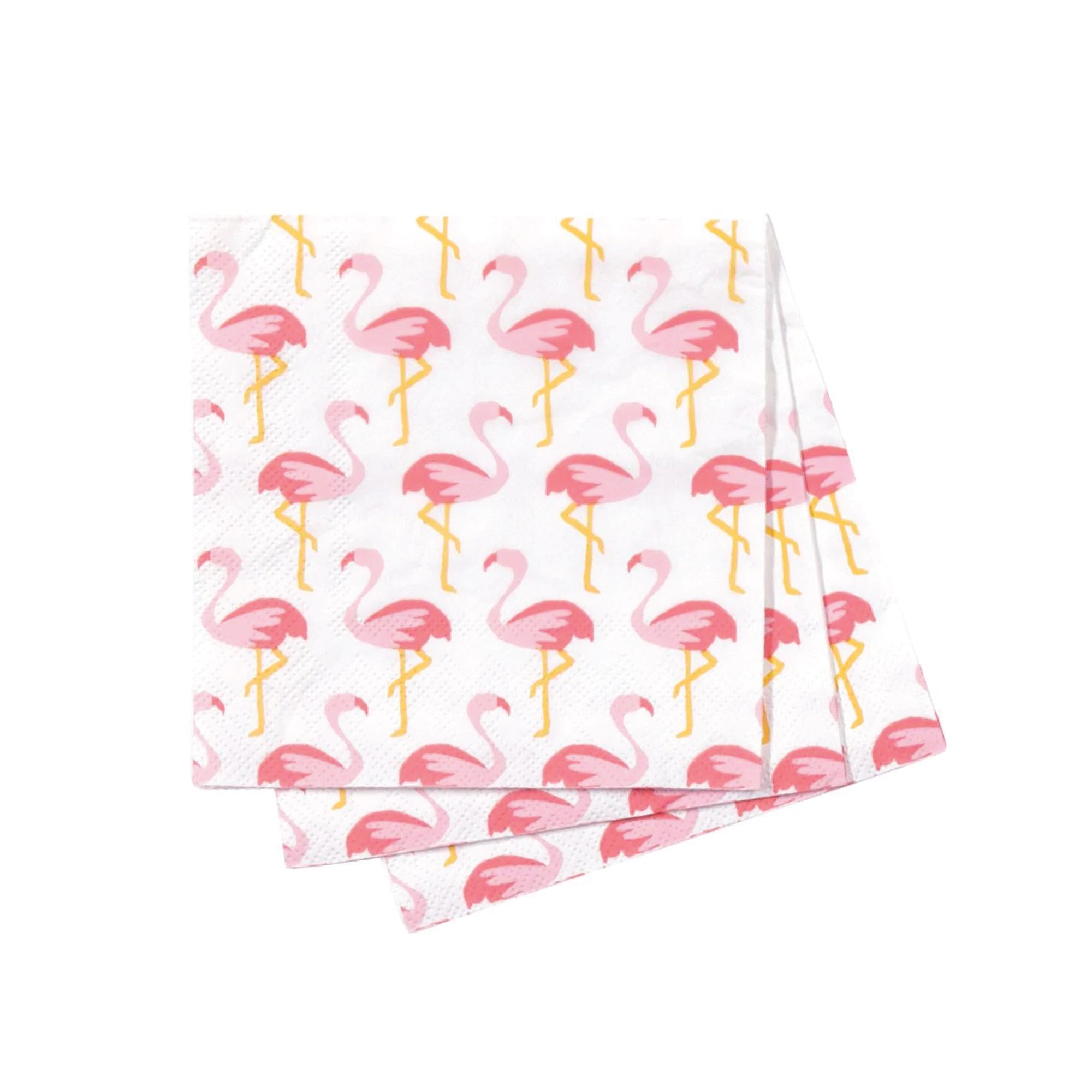 Flamingo Dessert Napkins 20ct