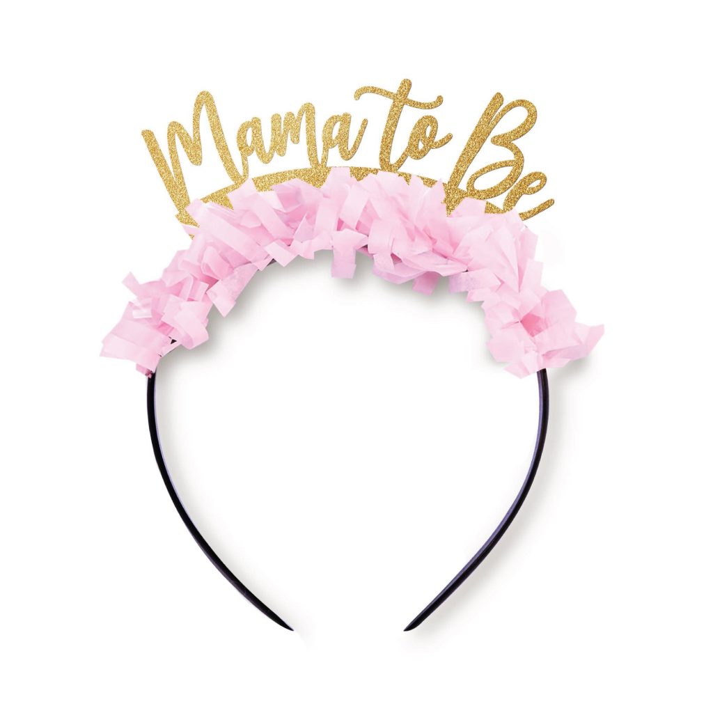 Pink Fringe Mama To Be Headband