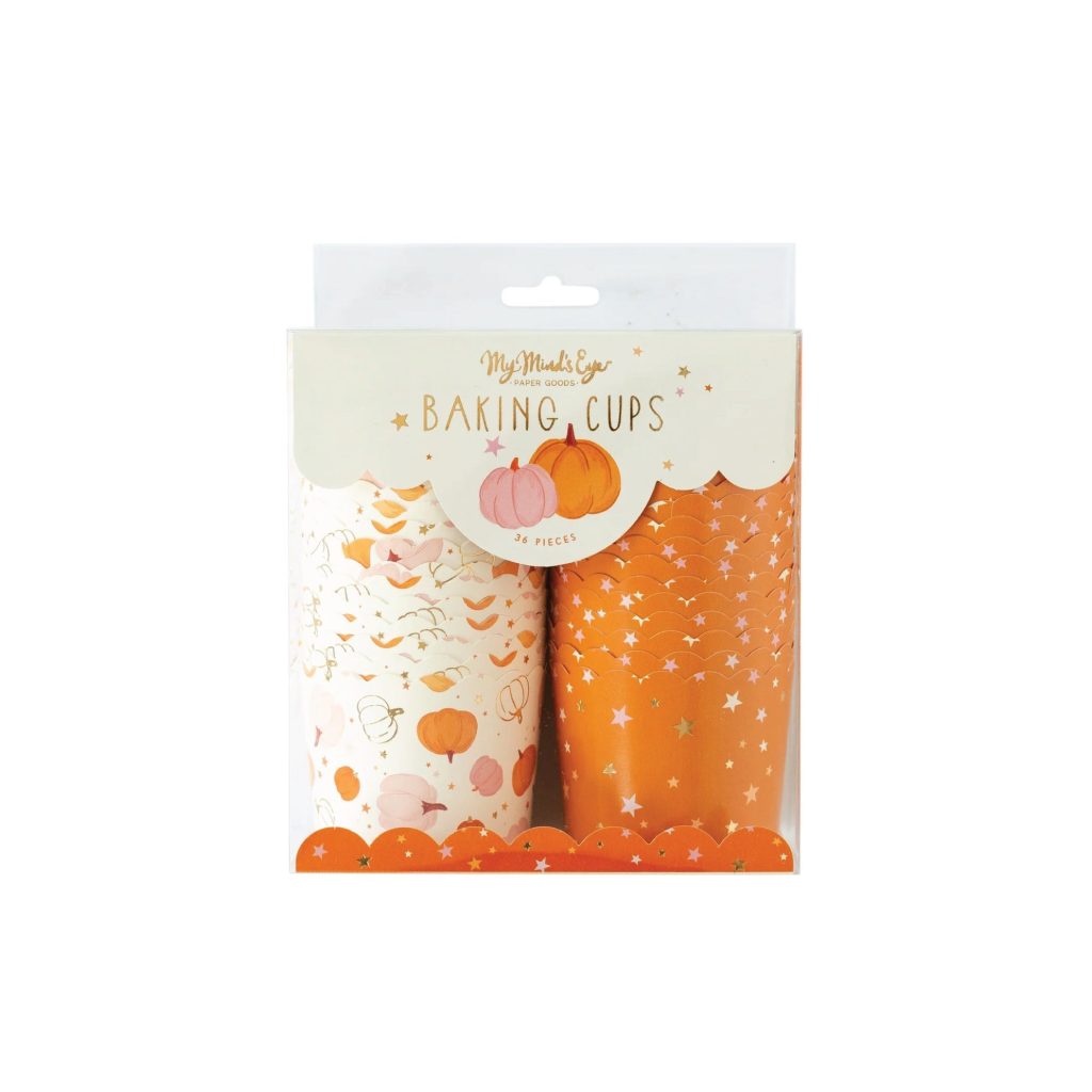 Pumpkins & Stars Baking Cups 36ct