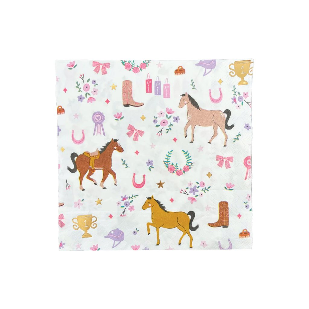 Pony Party Lunch Napkins 16ct