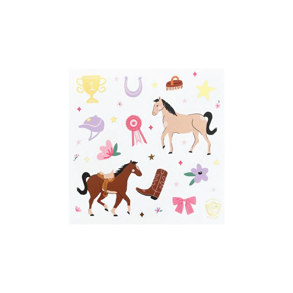 Pony Party Sticker Sheets 4ct