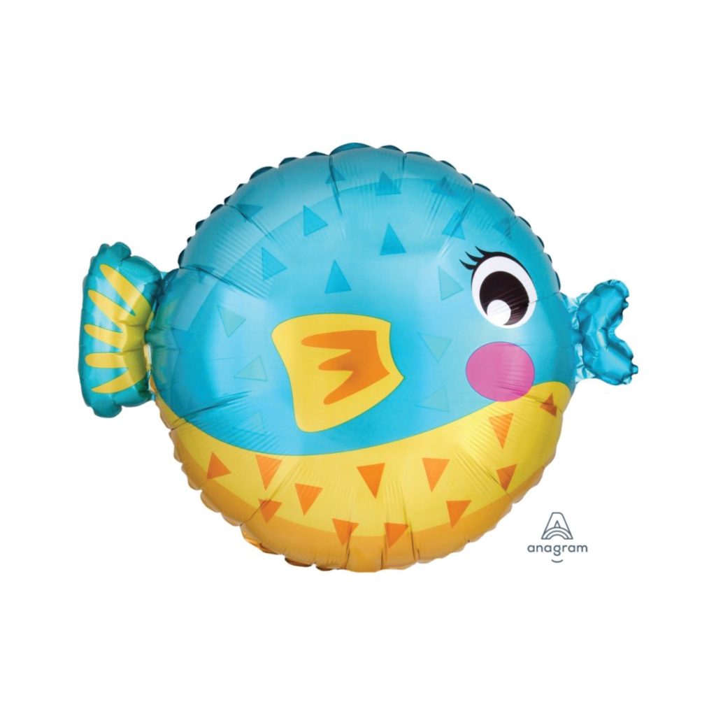 Pufferfish Balloon 19″