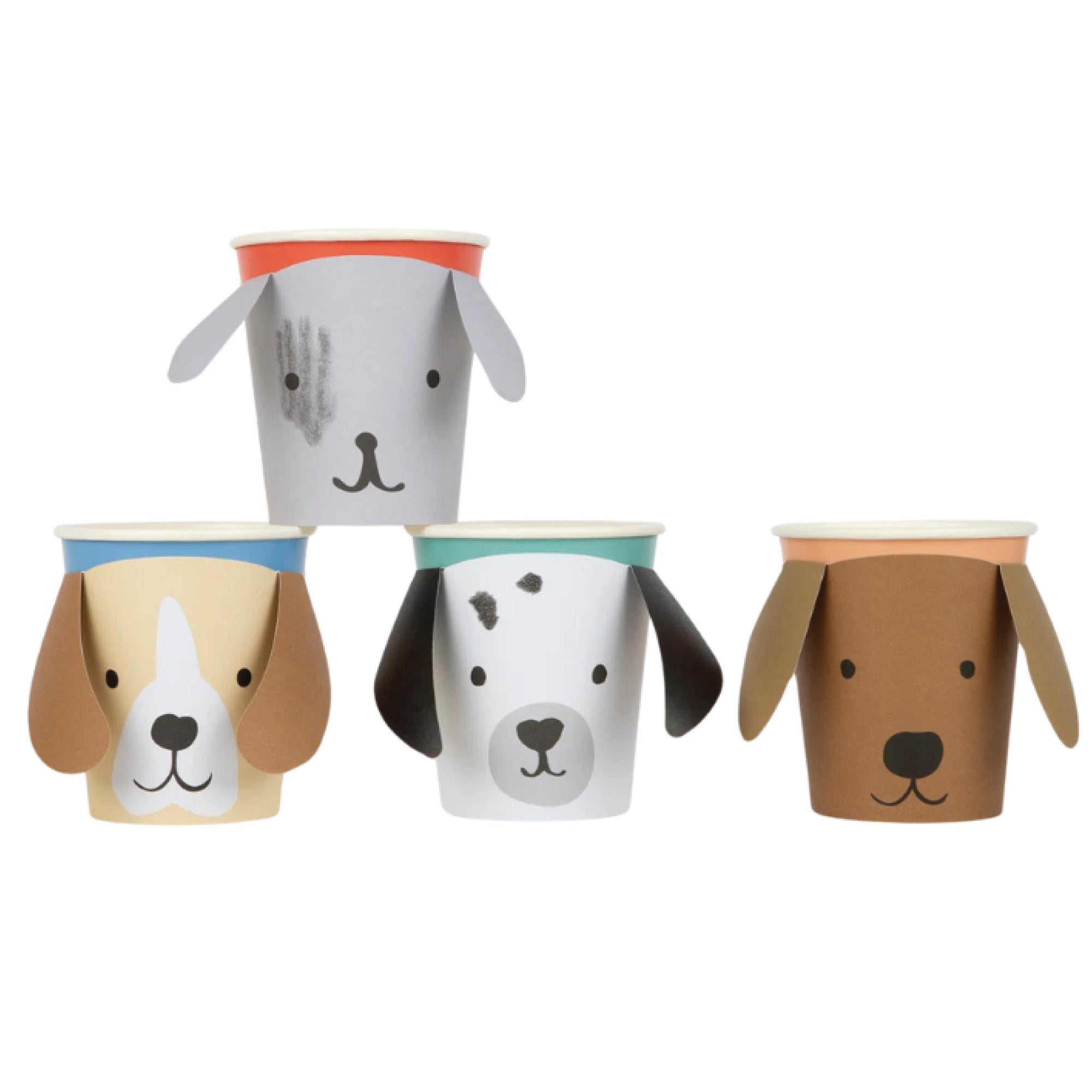 Puppy Party Paper Cups 8ct