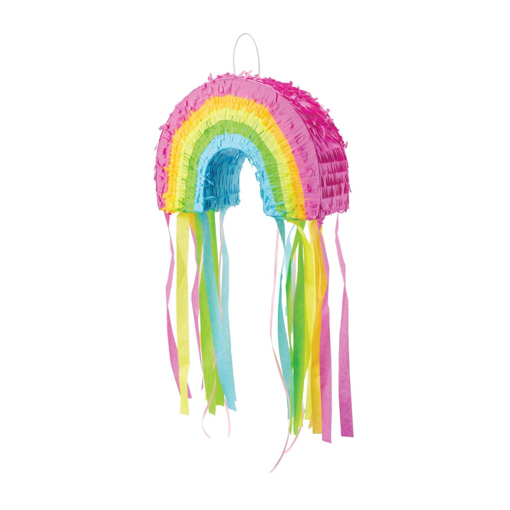 Pull String Rainbow Piñata