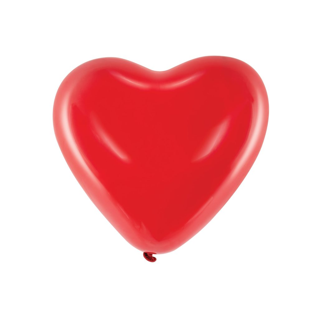 Red Heart Latex Balloons 10″ 6ct