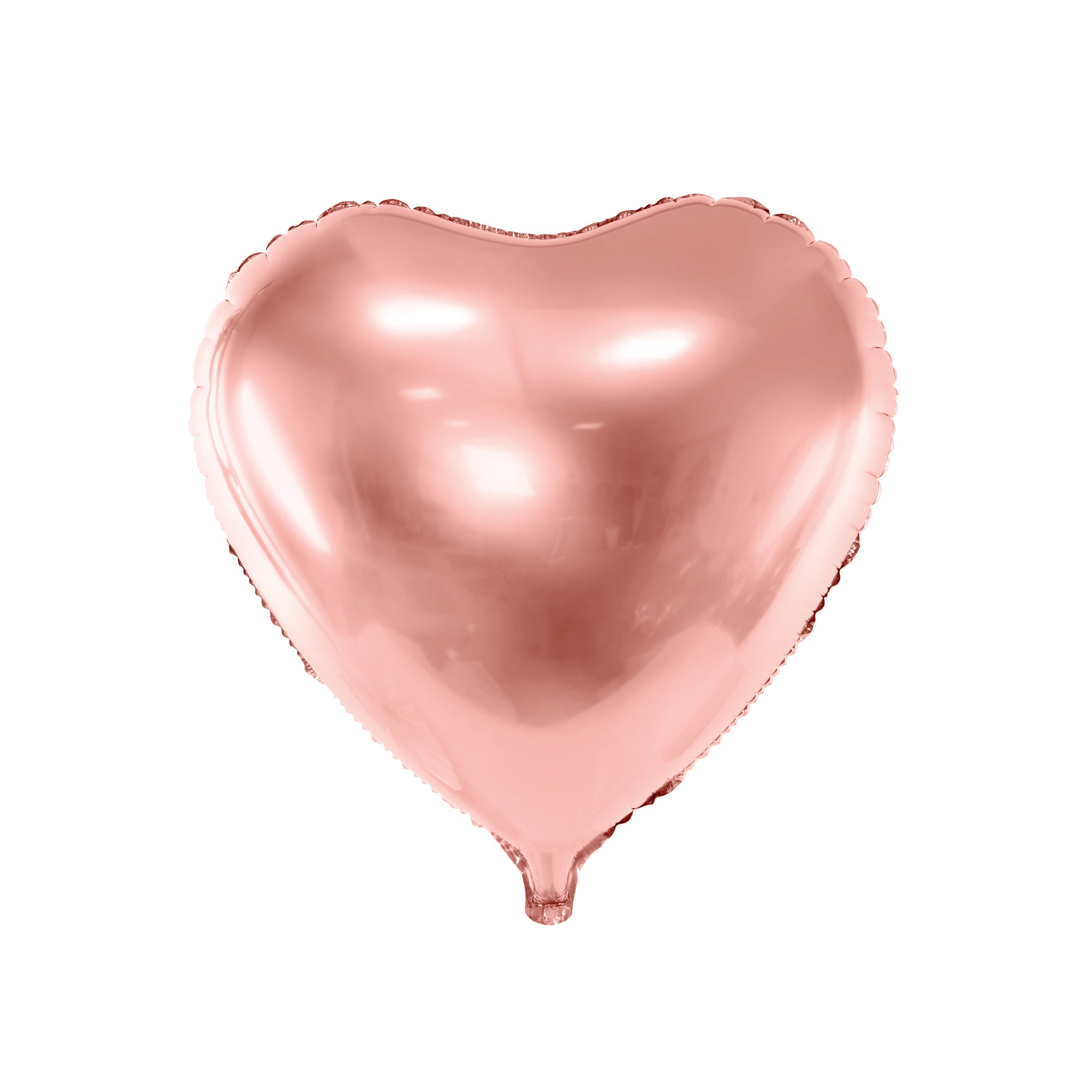 Rose Gold Heart Foil Balloon 18in