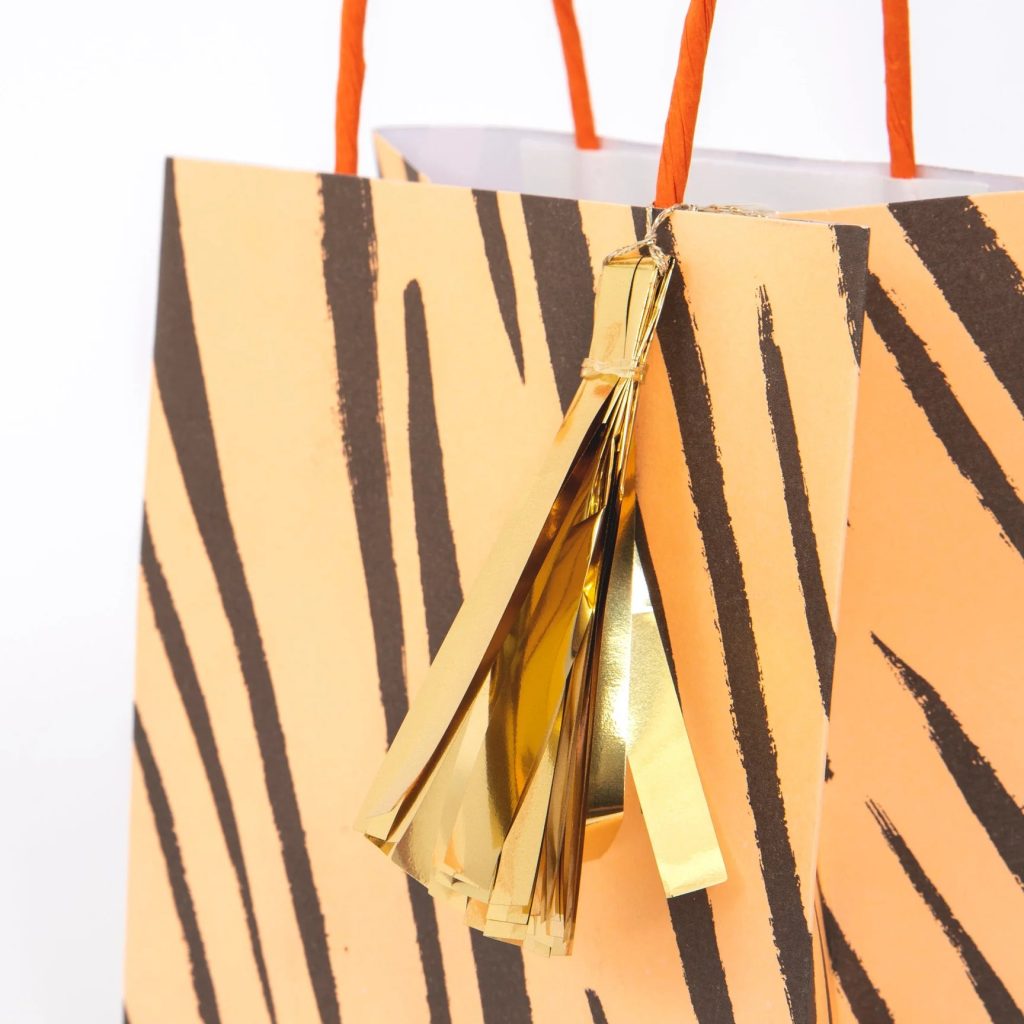 Safari Animal Print Favor Bags 8ct