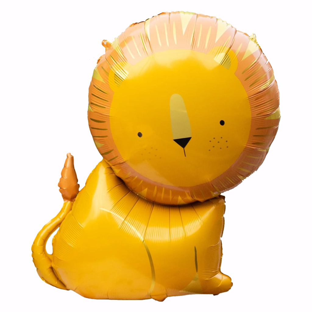 Safari Lion Mylar Balloon 24in