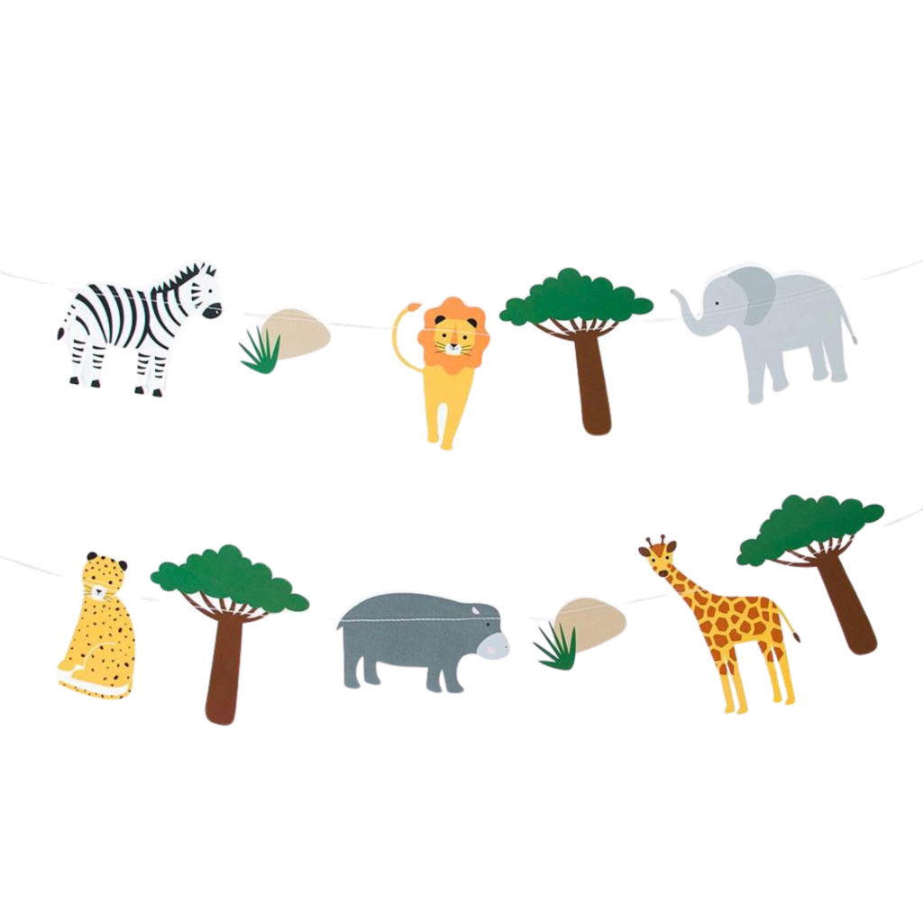 Safari Party Garland 10ft