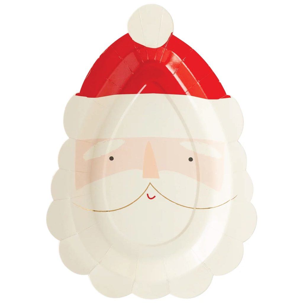 Santa Claus Lunch Plates 8ct