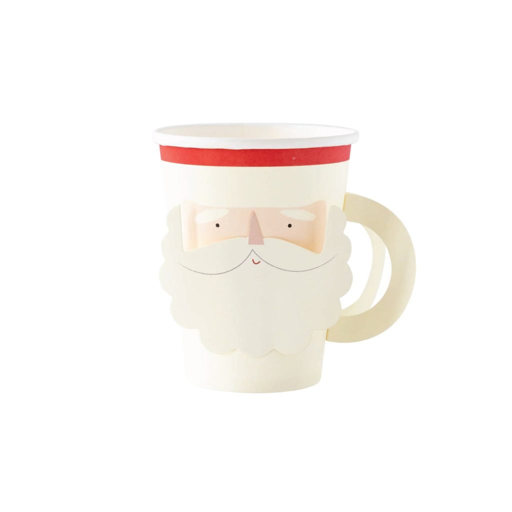 Santa Claus Paper Cups 8ct