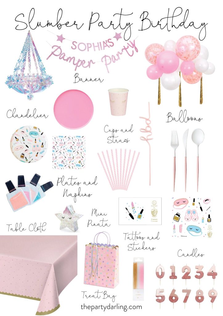 Slumber Party Sticker Sheets 4ct