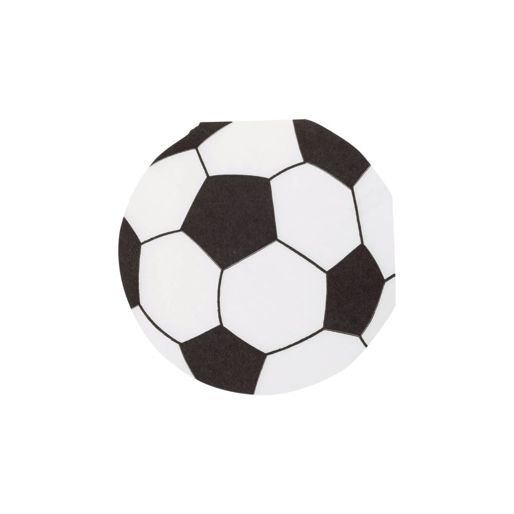 Soccer Ball Dessert Napkins 24ct