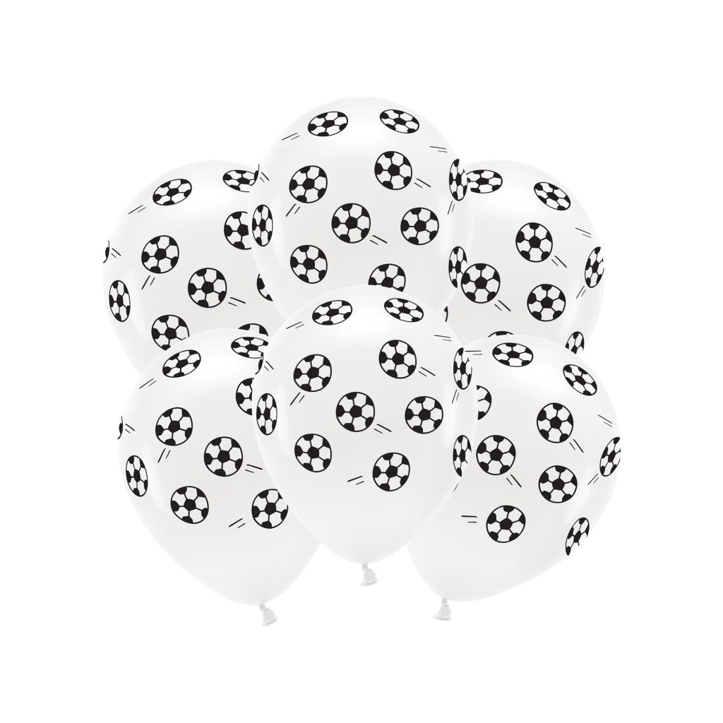 Soccer Ball Latex Balloons 6ct