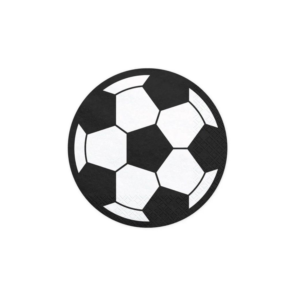 Soccer Ball Dessert Napkins 20ct