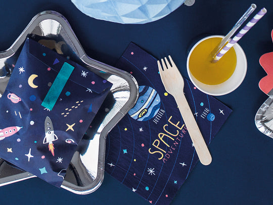 Space Adventure Lunch Napkins 20ct