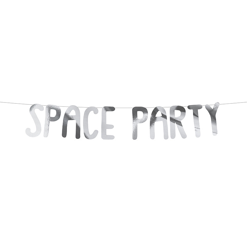 Space Party Letter Banner