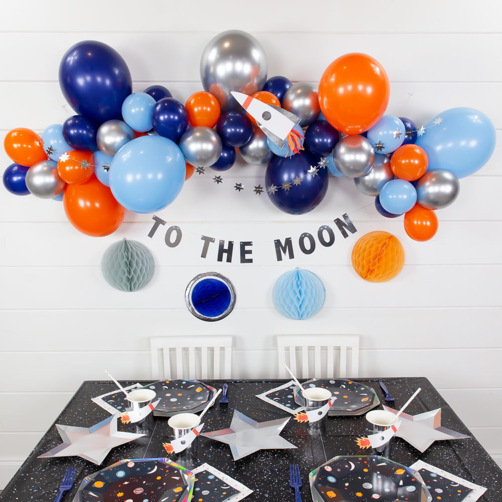 Outer Space DIY Balloon Garland Kit 6ft