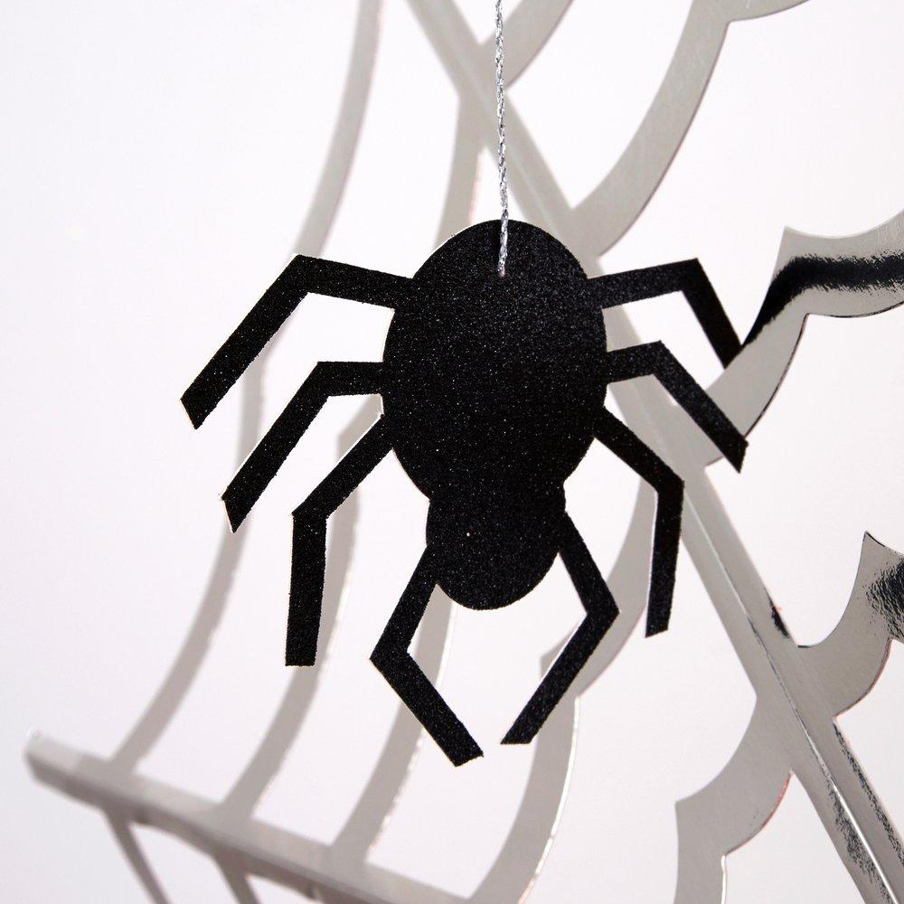 Halloween Hanging Spiderwebs 4ct