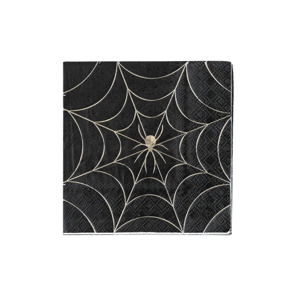 Spider Web Dessert Napkins 18ct