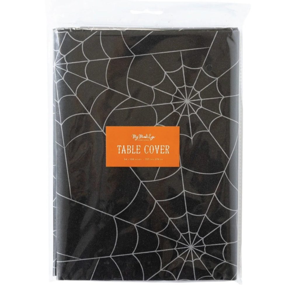 Spider Web Paper Table Cover