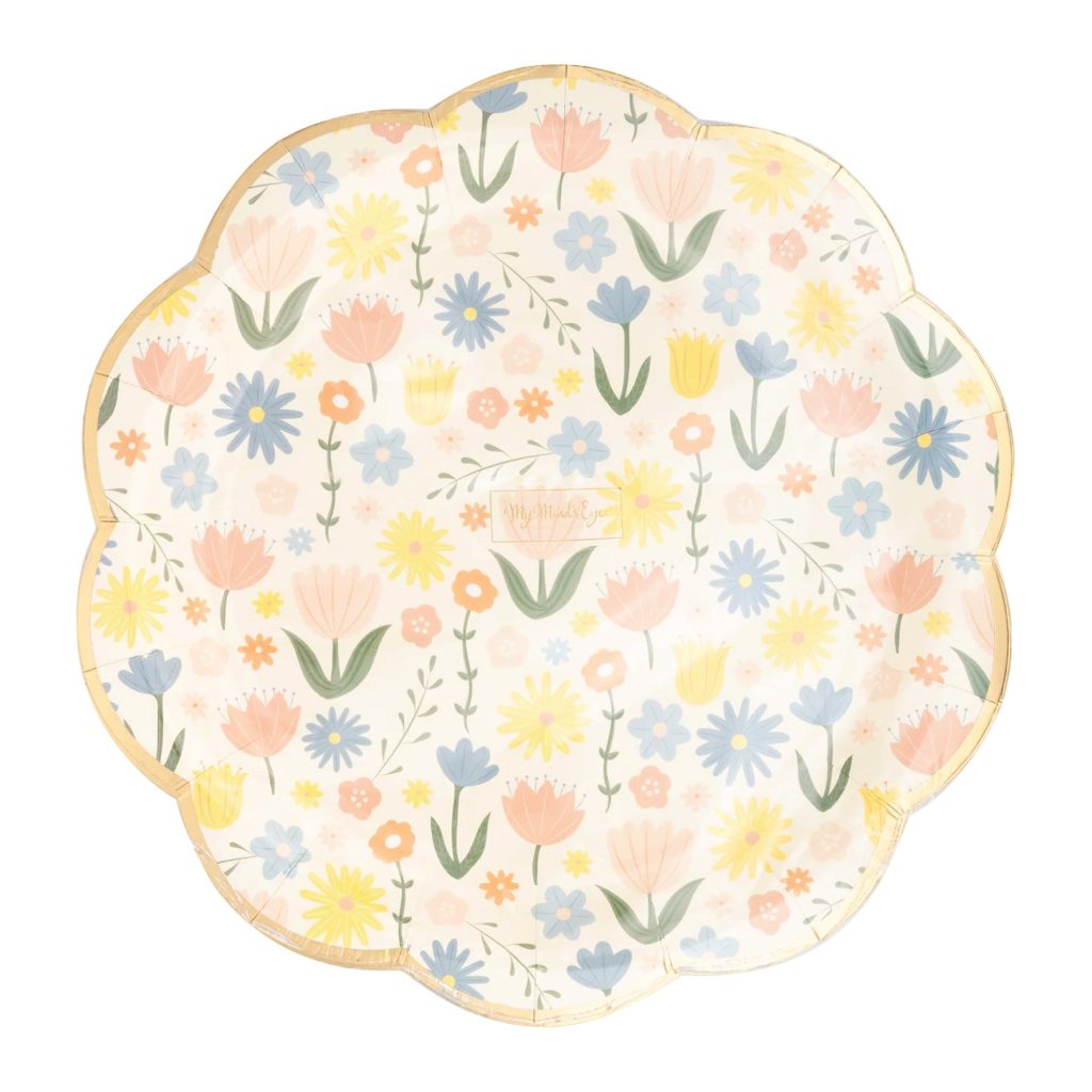 Springtime Blooms Lunch Plates 8ct